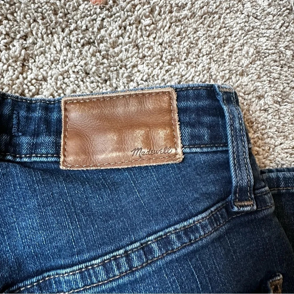 Madewell Dark Indigo Skinny Jeans - Picture 6 of 11